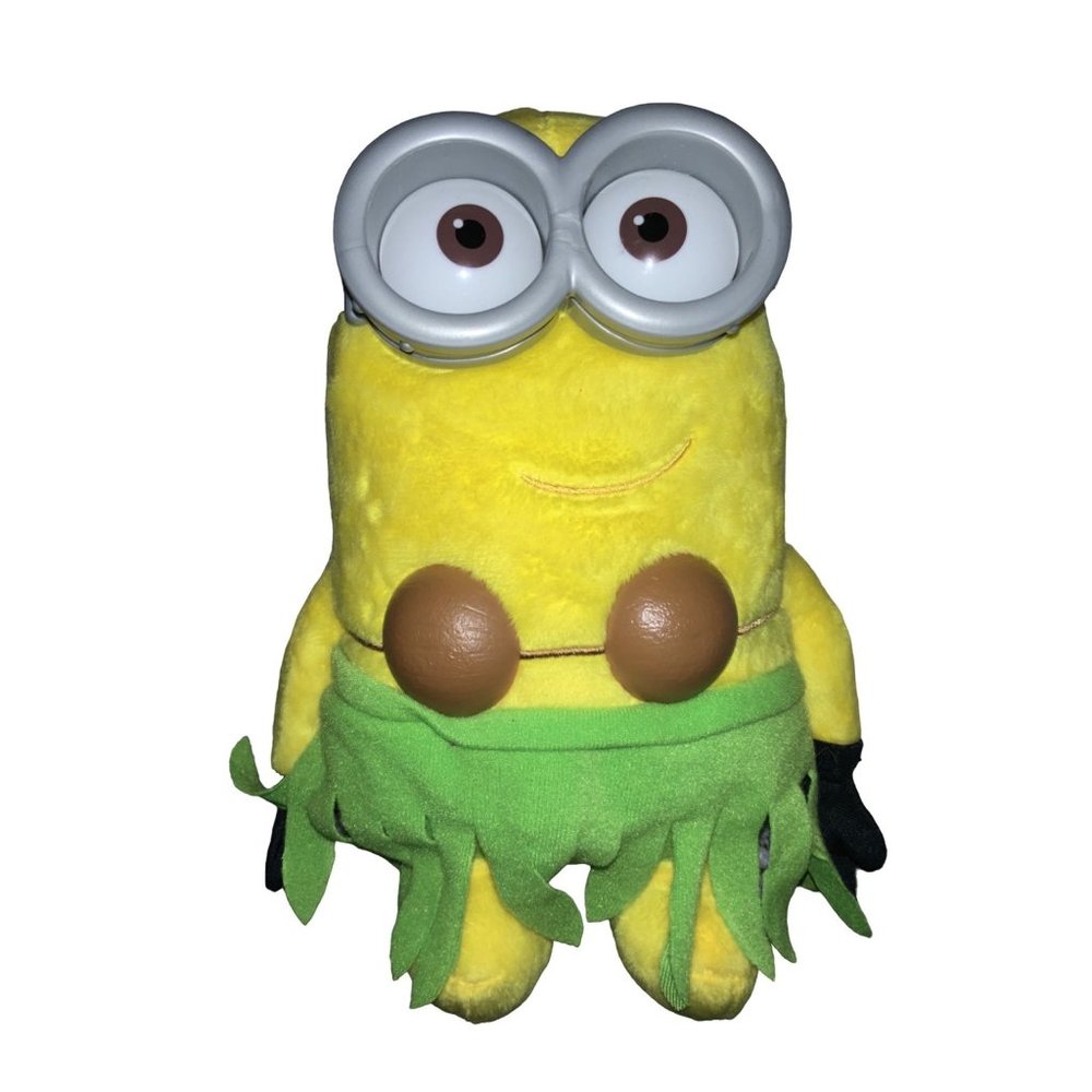 Despicable Me 3 Deluxe Talking Huggable Hula Jerry Plush 10"  Minion